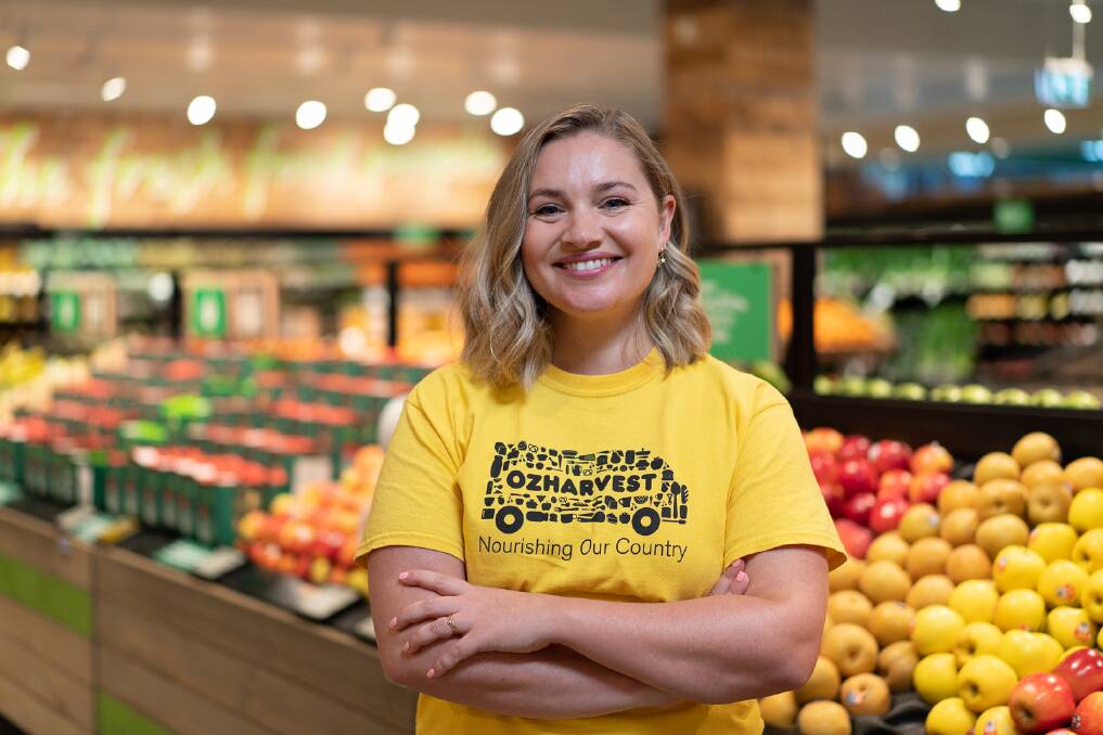 OzHarvest Sustainability Project Manager Monique Llewellyn hopes the partnership will help people understand the value of food. Picture Supplied